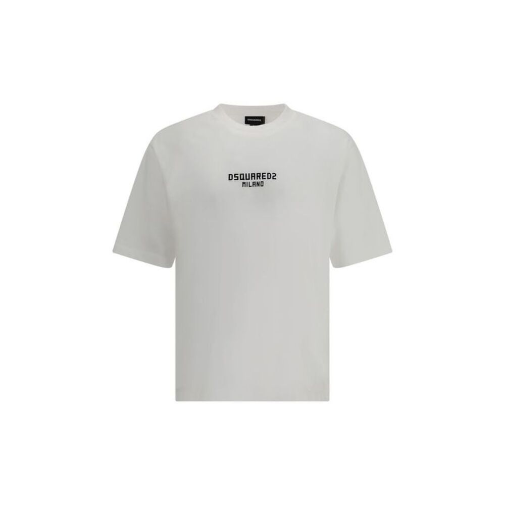 Dsquared² White Cotton Men's T-Shirt